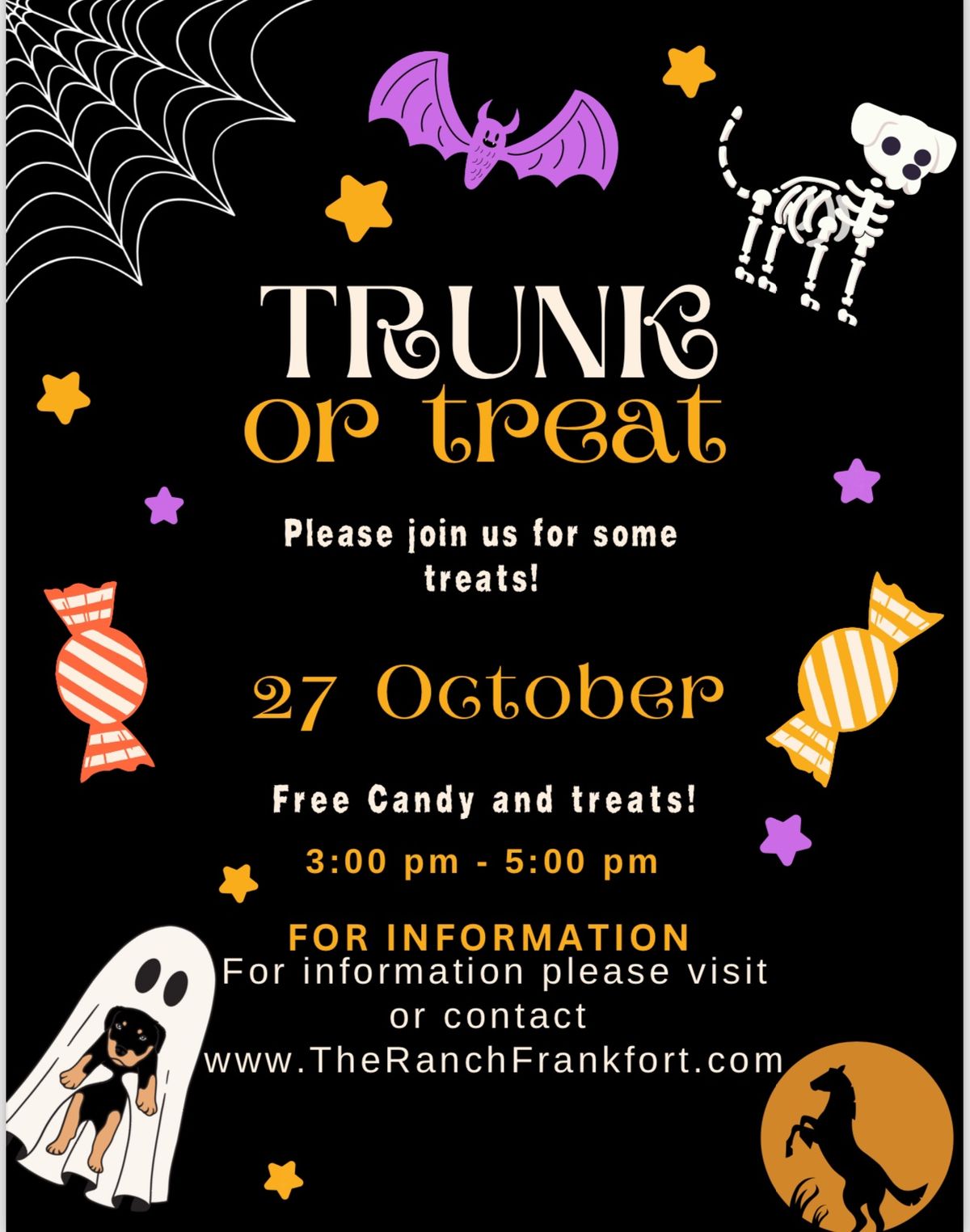 Spooktacular Trunk or Treat