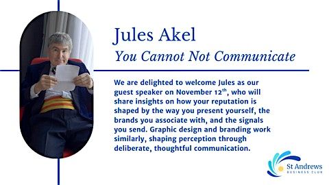 Networking and Guest Speaker - 'You Cannot Not Communicate'