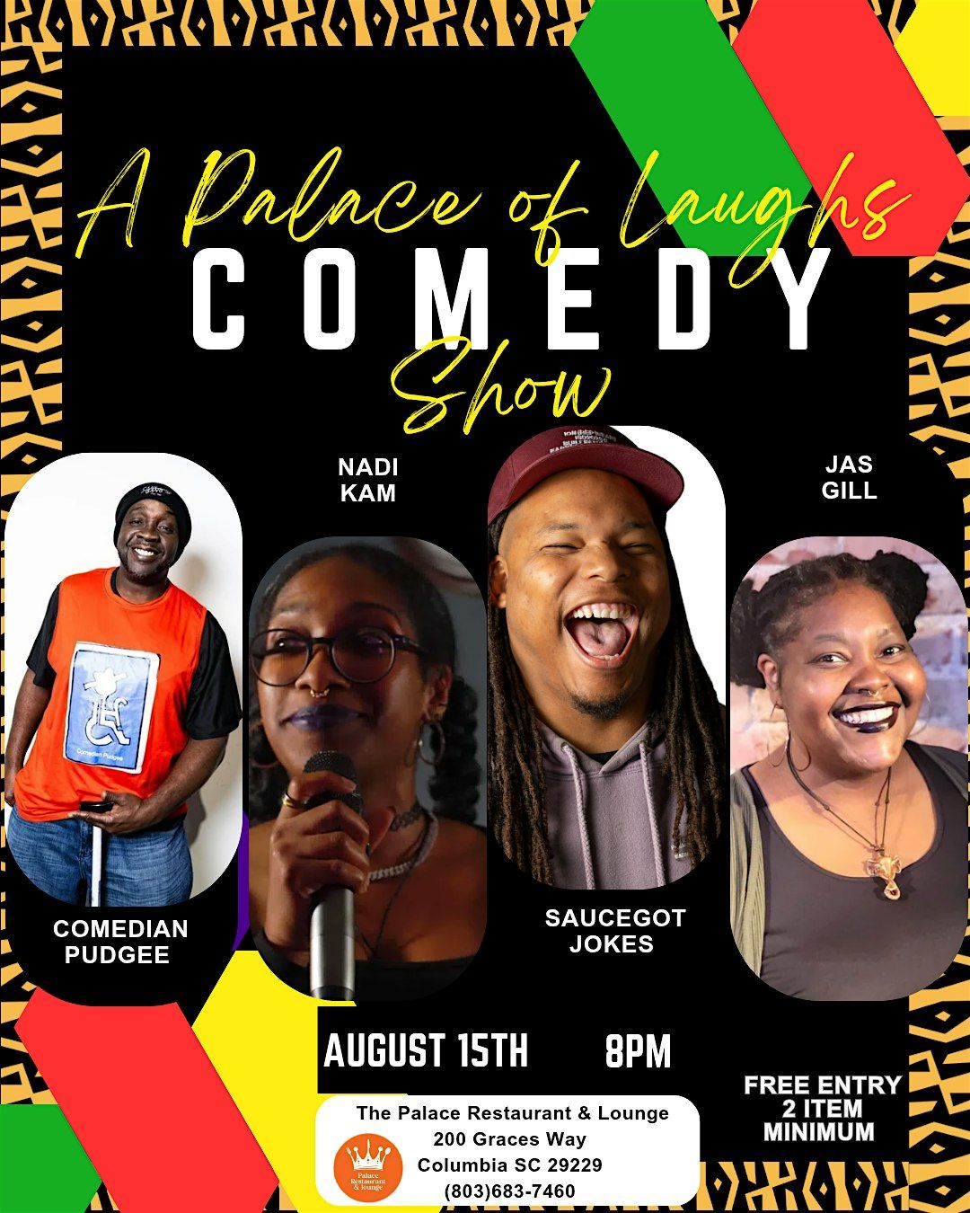 A Palace of Laughs Comedy Show