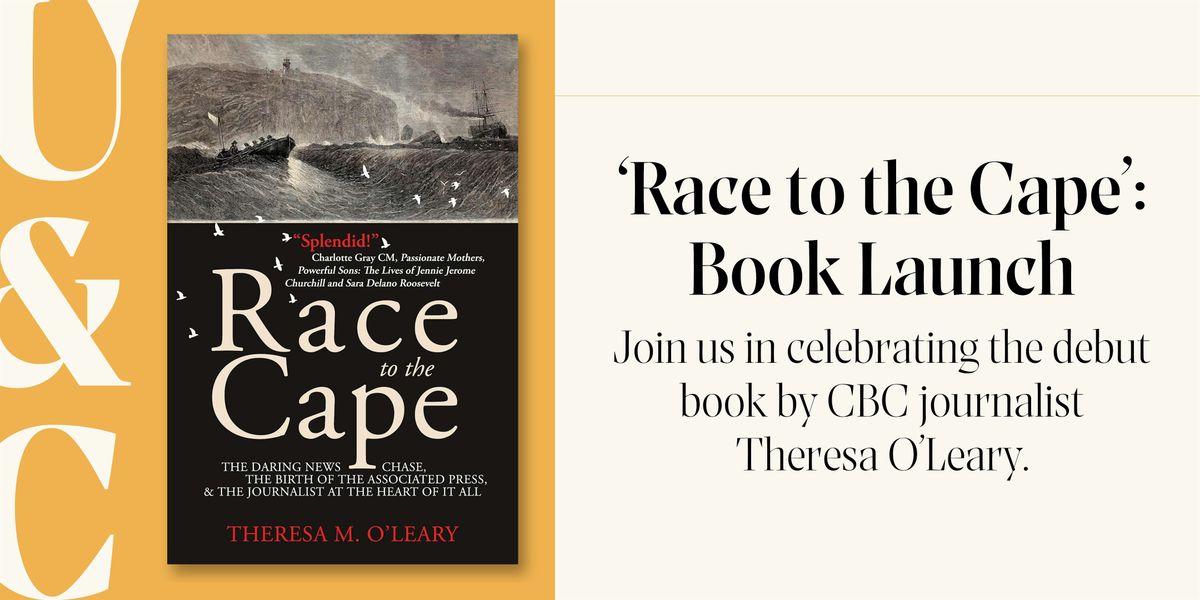 Race to the Cape: Book Launch with Theresa O\u2019Leary