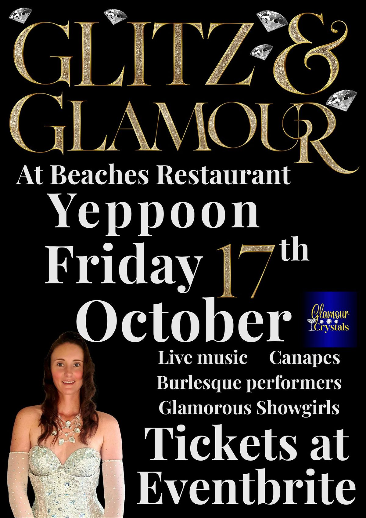 Glitz & Glamour Yeppoon Friday 17th October