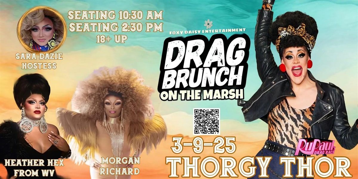 DRAG BRUNCH ON THE MARSH - @ Roca Roja Cantina (Top Floor)