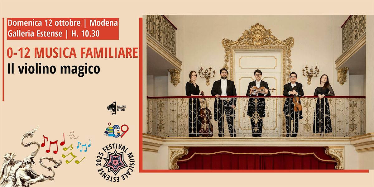 0-12 MUSICA FAMILIARE: IL VIOLINO MAGICO