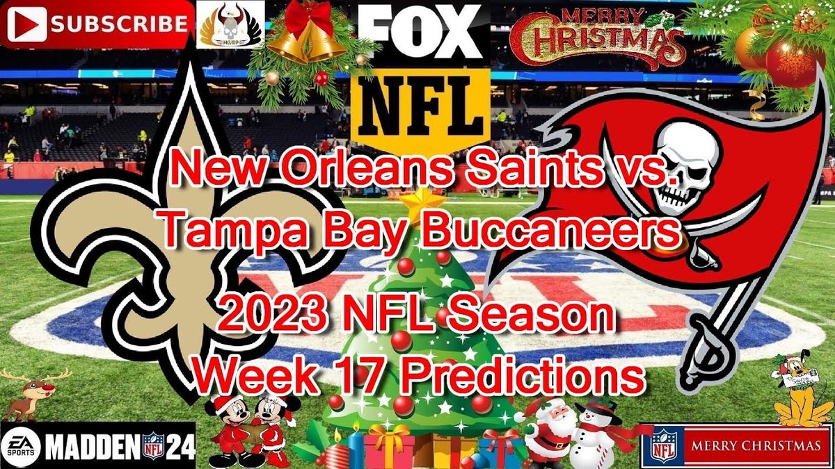 New Orleans Saints at Tampa Bay Buccaneers at Raymond James Stadium