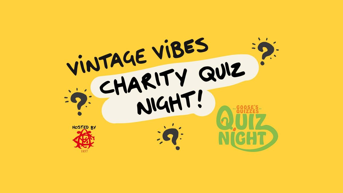 Quiz Night for Vintage Vibes!