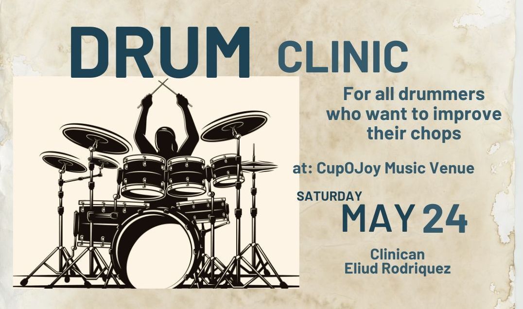 Drum Clinic at CupOJoy