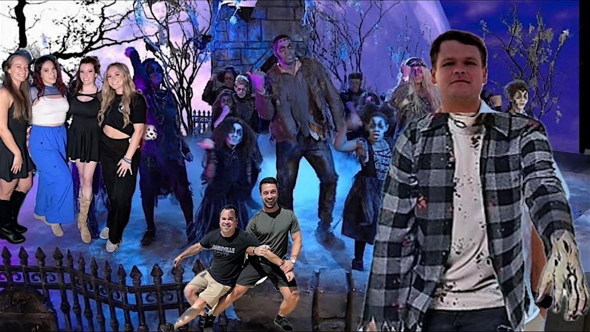 Backyard Pumpkin Carving Dance Party + Tyler\u2019s Birthday +BBQ + Scary Movie