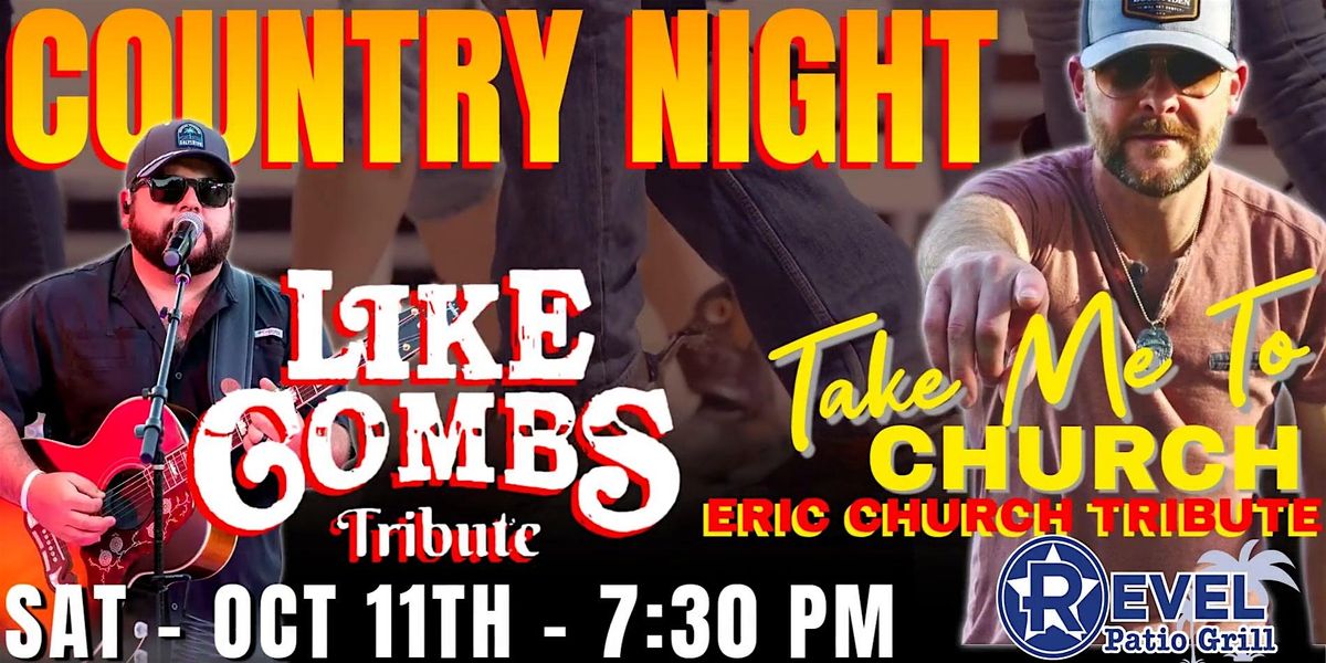 Luke Combs Tribute - Like Combs & Eric Church Tribute - Take Me To Church