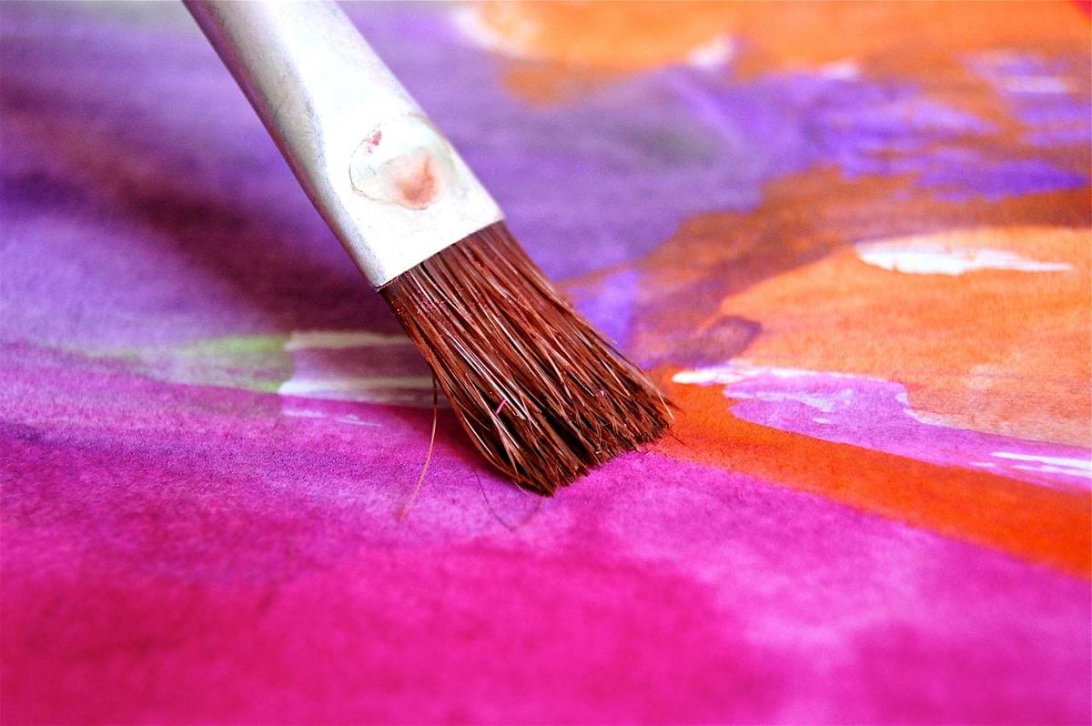 Flow & Paint: Moving Meditation & Intuitive Watercolor
