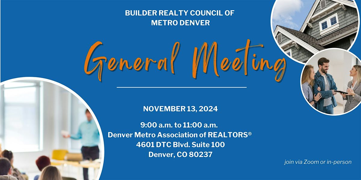 Nov 13 BRC General Meeting