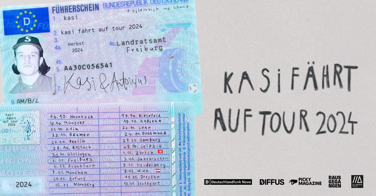 KASI \/\/ AUSVERKAUFT \/\/\/ Kasi f\u00e4hrt auf Tour 2024 \/\/\/ Erfurt