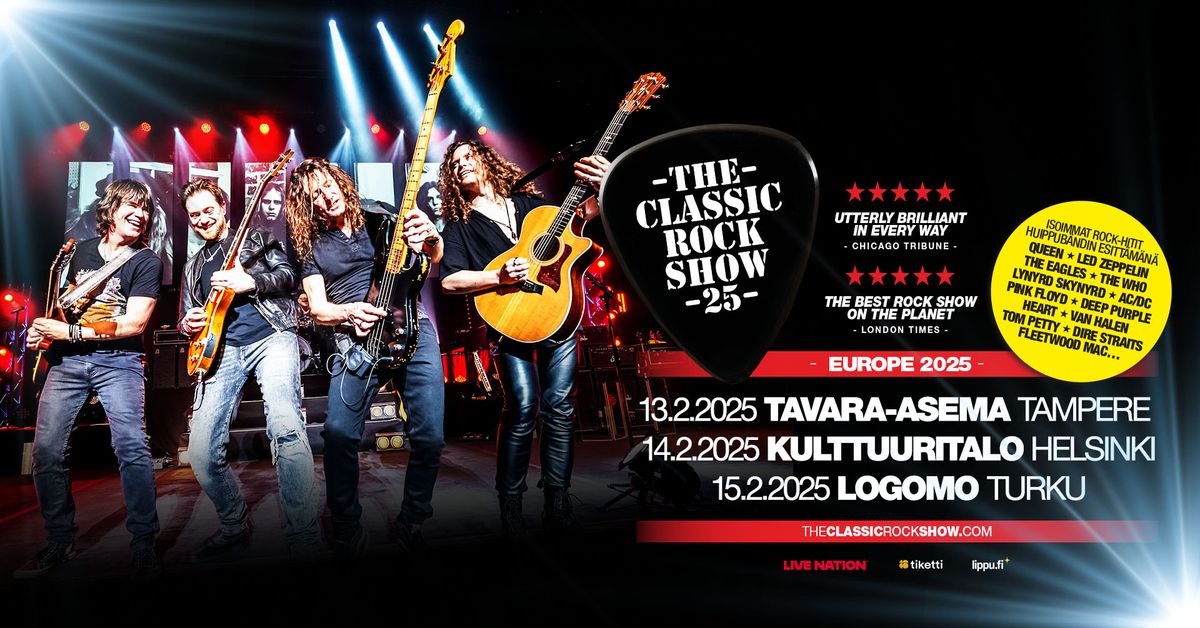 The Classic Rock Show, Logomo, Turku 15.2.2025