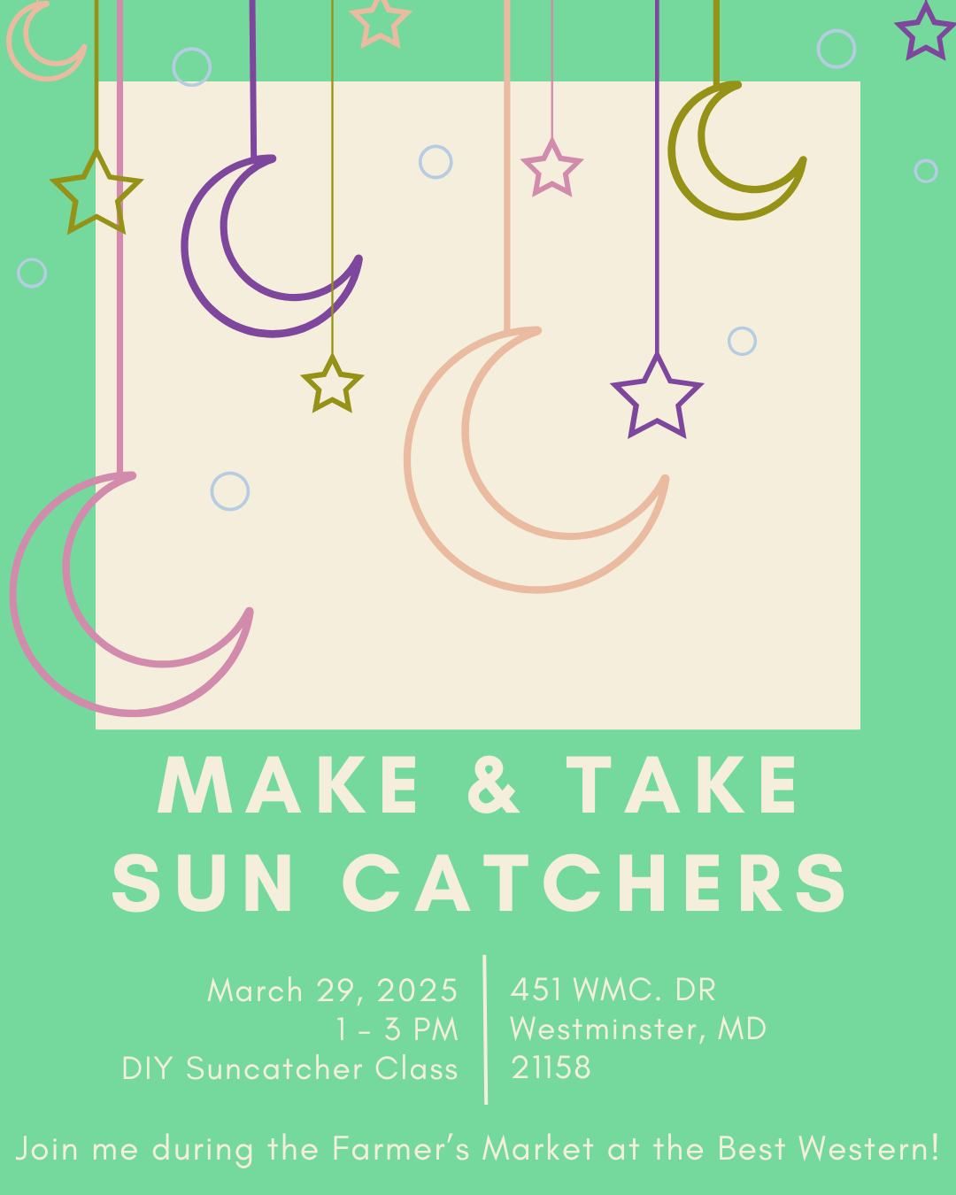 Make & Take Suncatcher Class