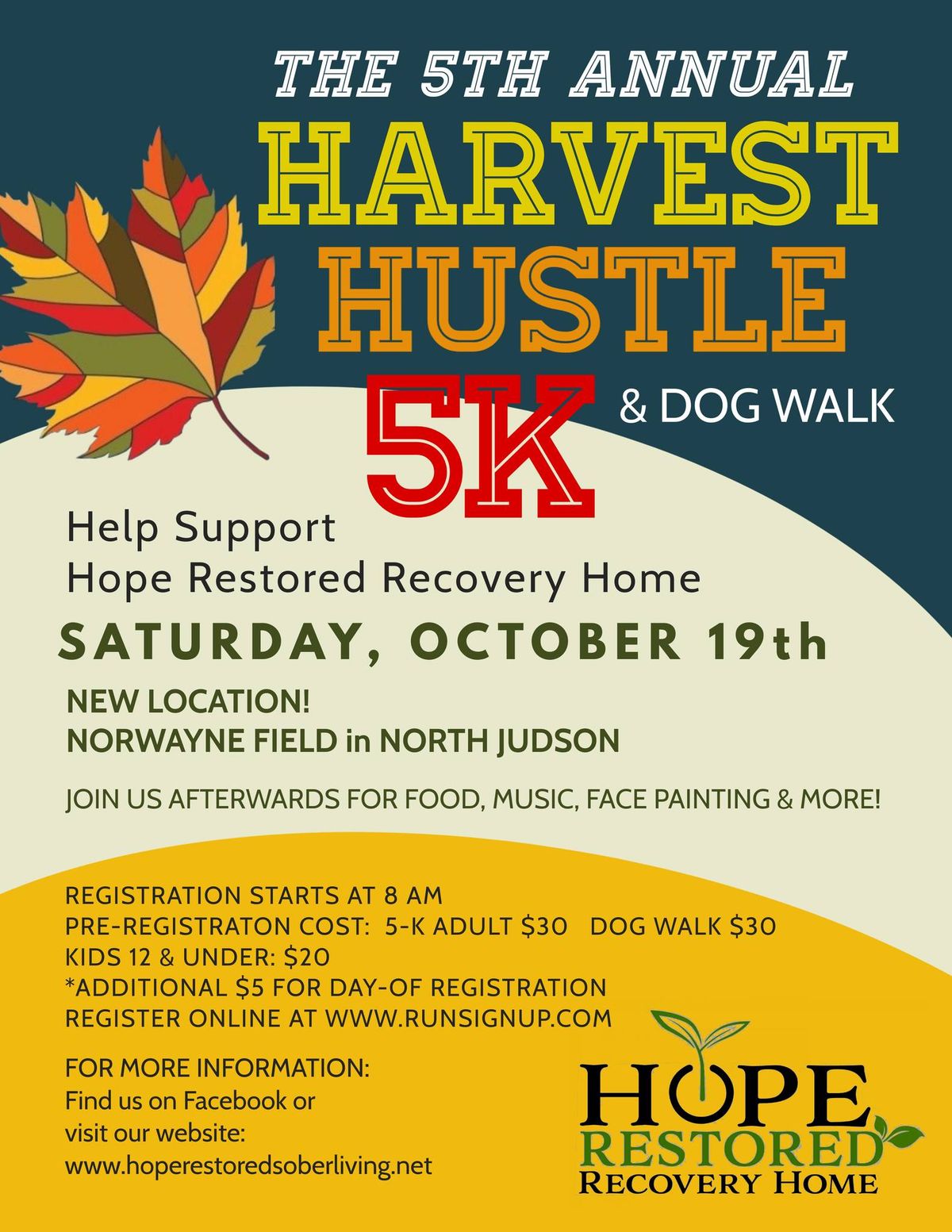 2024 Harvest Hustle 5K & Dog Walk