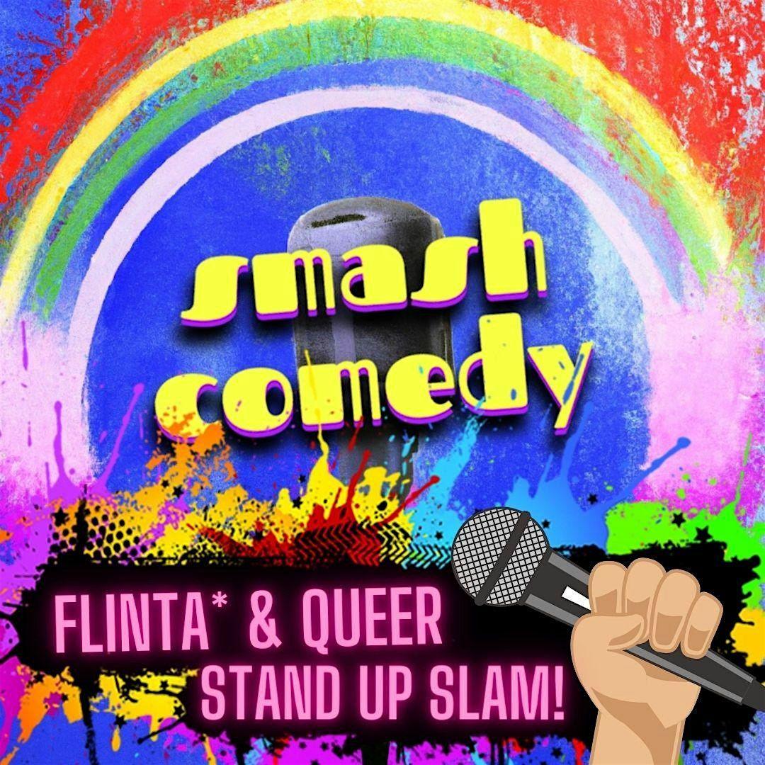 Queerfeministischer Stand Up Comedy Slam von Frauen, FLINTA* und Queers