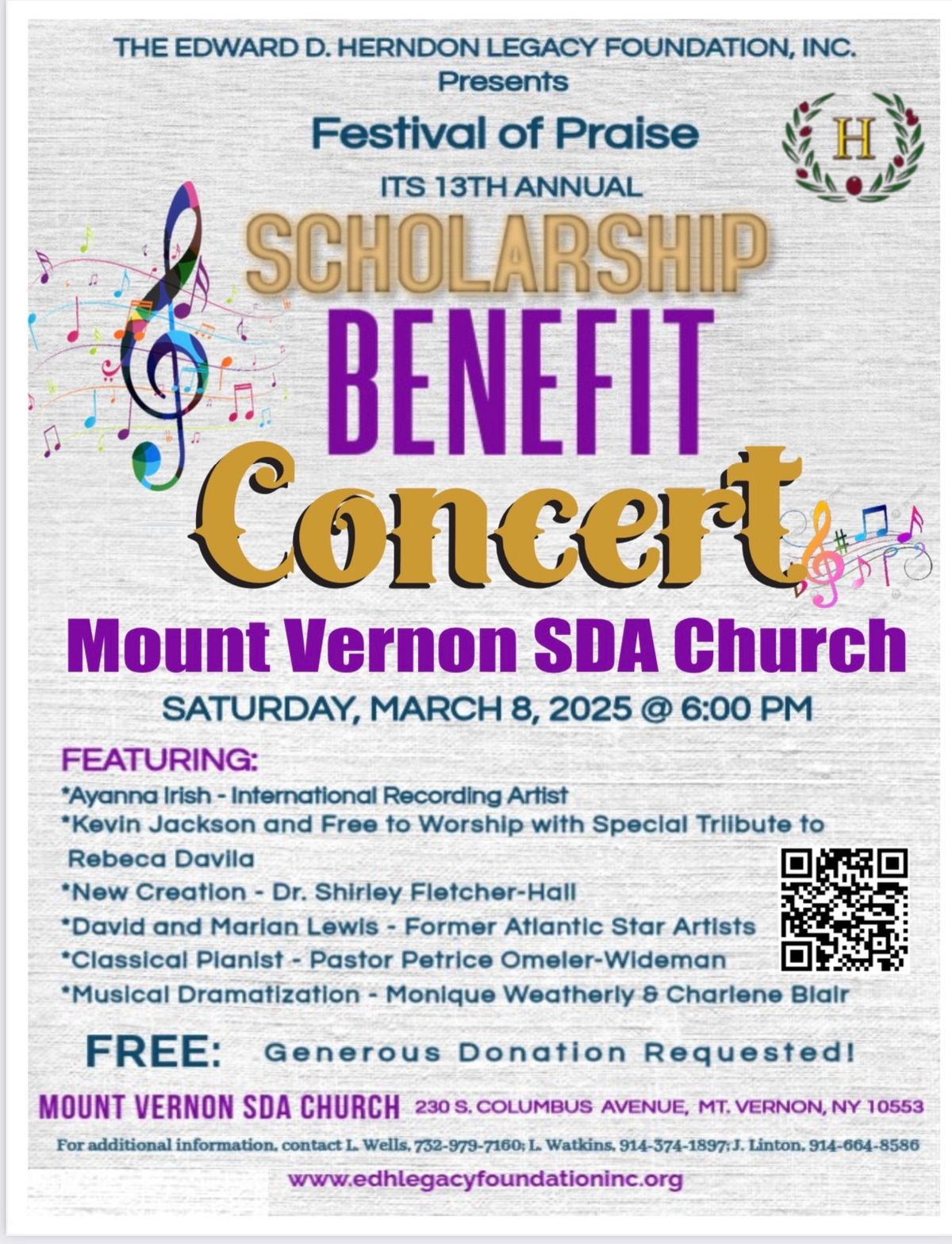 Annual Benefit Concert