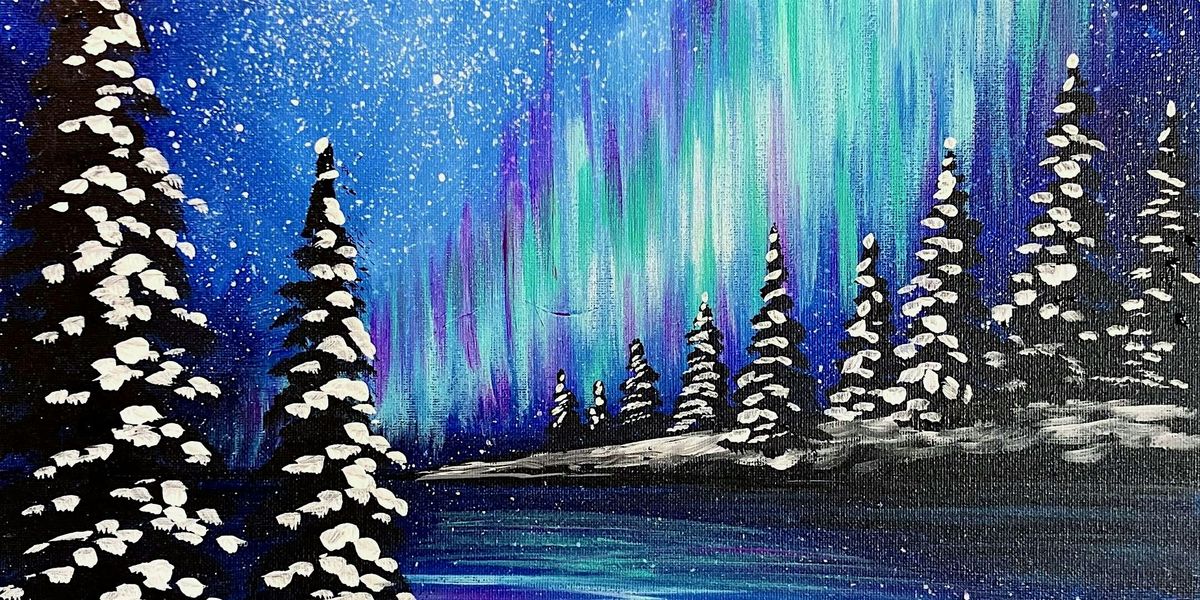 Electric Winter - Paint and Sip by Classpop!\u2122