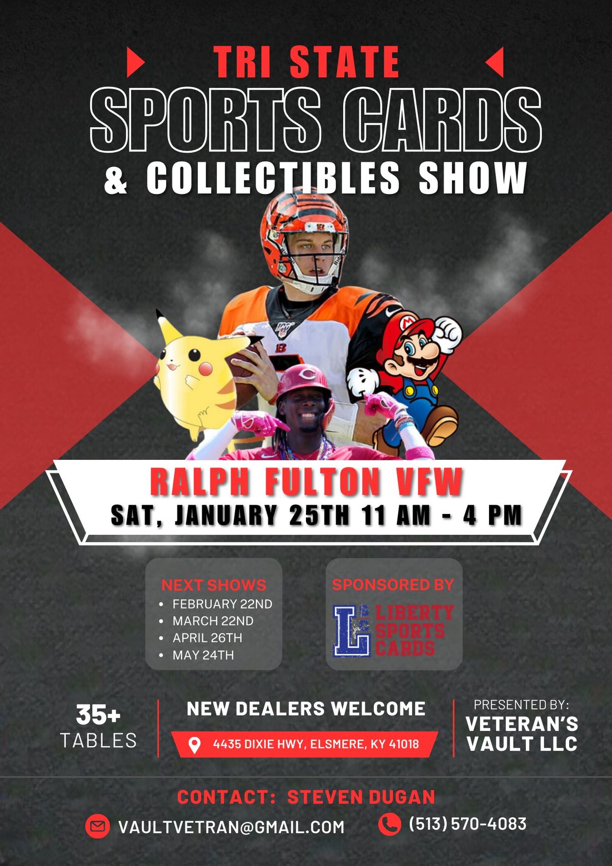 January 25th Card and Collectibles Show