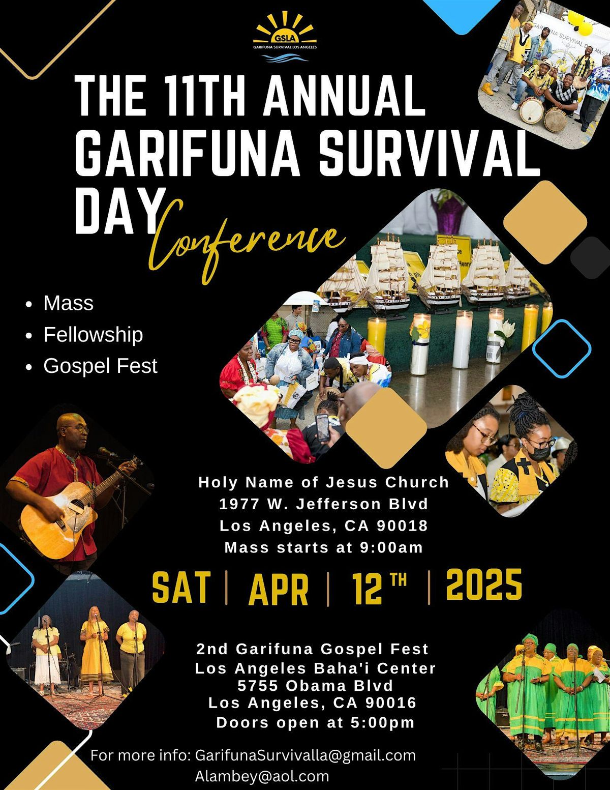 Garifuna Gospel Fest Los Angeles 2025