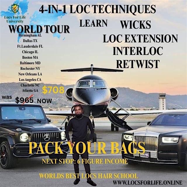 World Tour Loc Techniques Birmingham AL AUG 31-SEP 1 2025 LOC COURSE