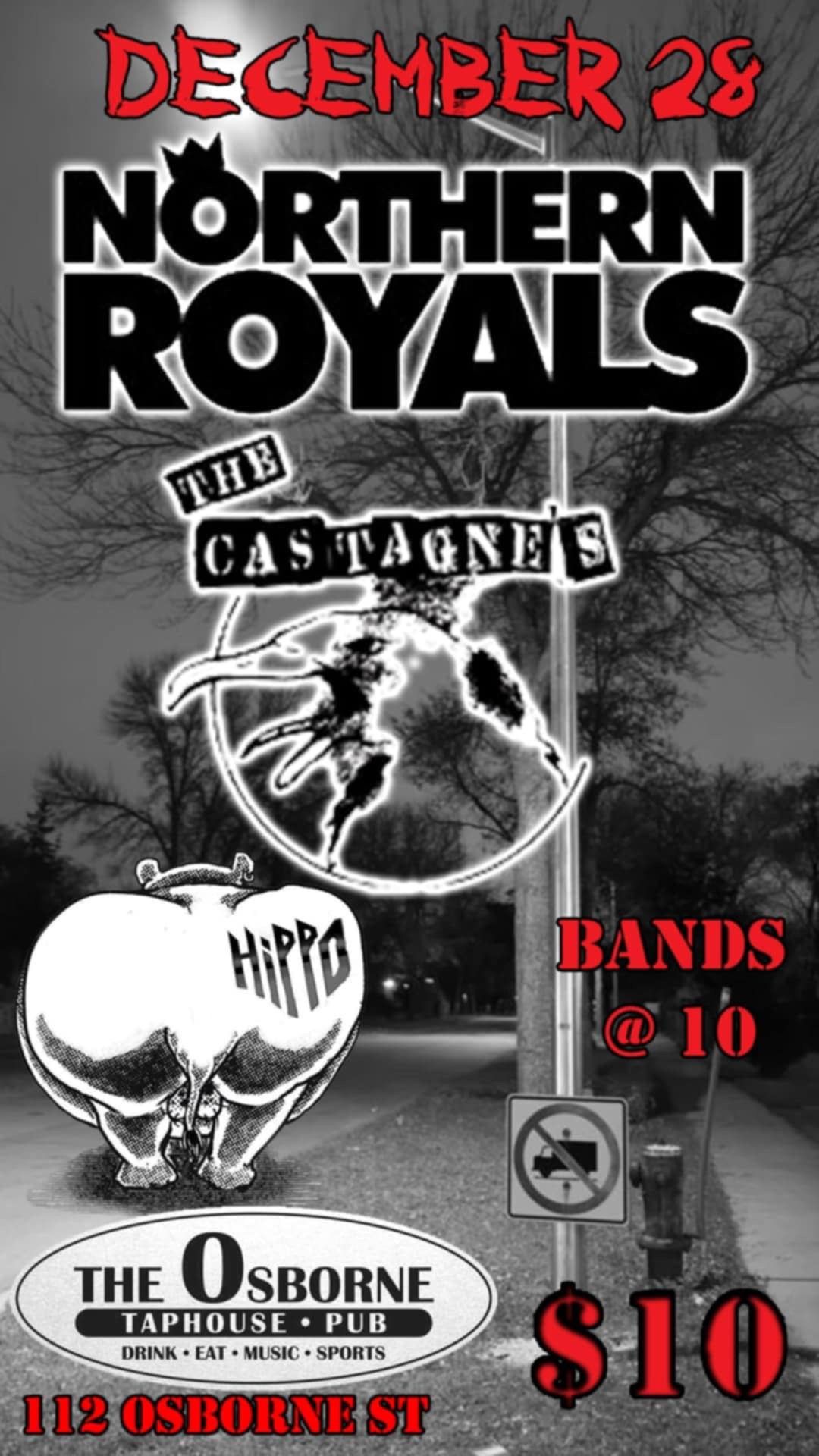 Northern Royals, Hippo, The Castagnes Live at Osborne Taphouse!