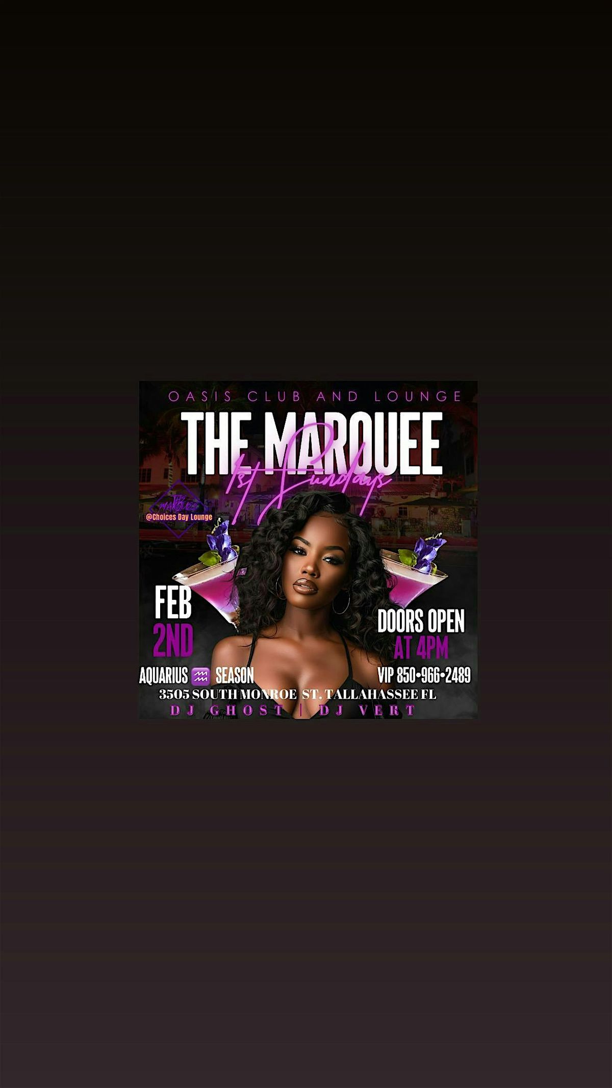 The Marquee 1st Sundays