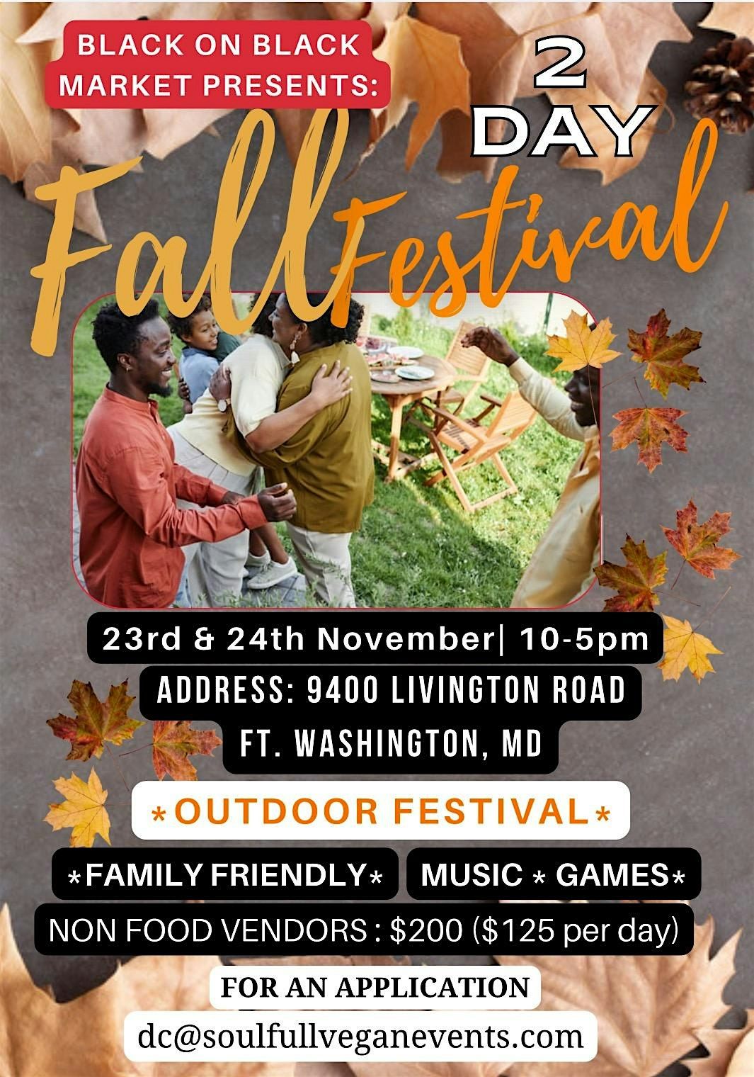 SOUL FULL VEGAN EVENTS FALL FESTIVAL