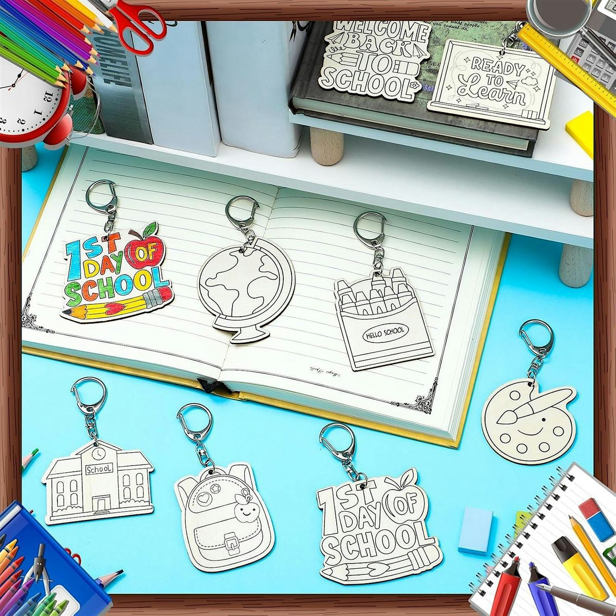 Back to School Keychains!