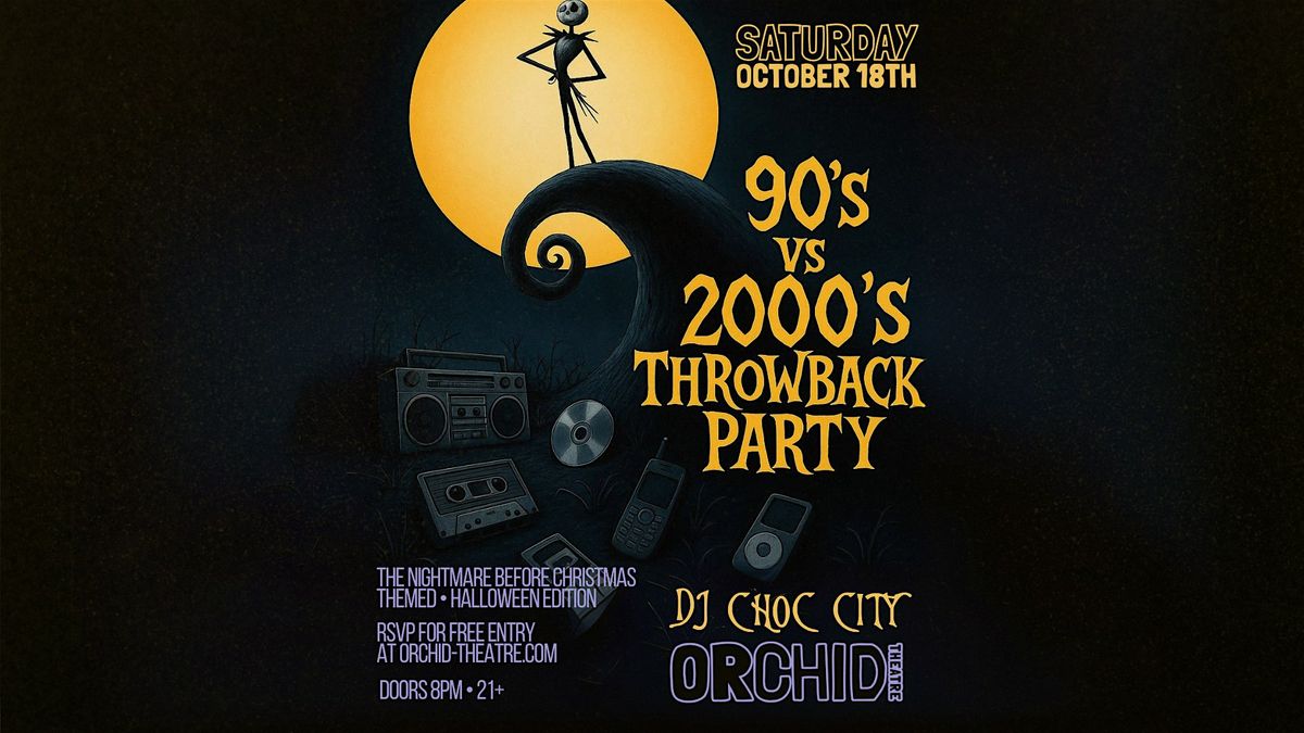 90's VS 2000's Throwback Party - Halloween Edition