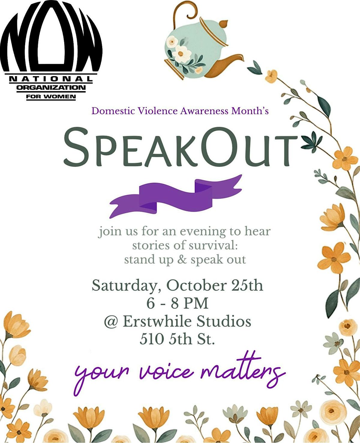 Speakout about Domestic Violence