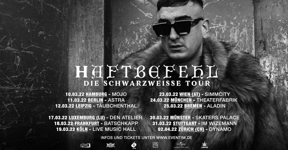 Haftbefehl \/\/\/ Die Schwarzweisse Tour 2022 \/\/\/ Hamburg