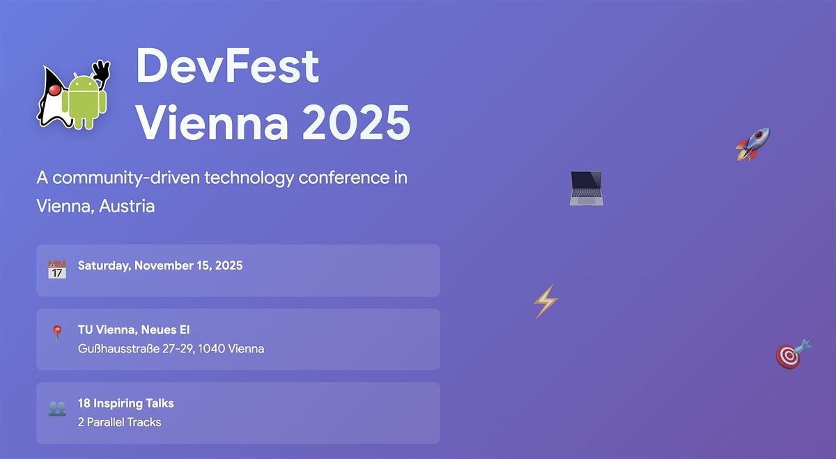 DevFest Vienna 2025
