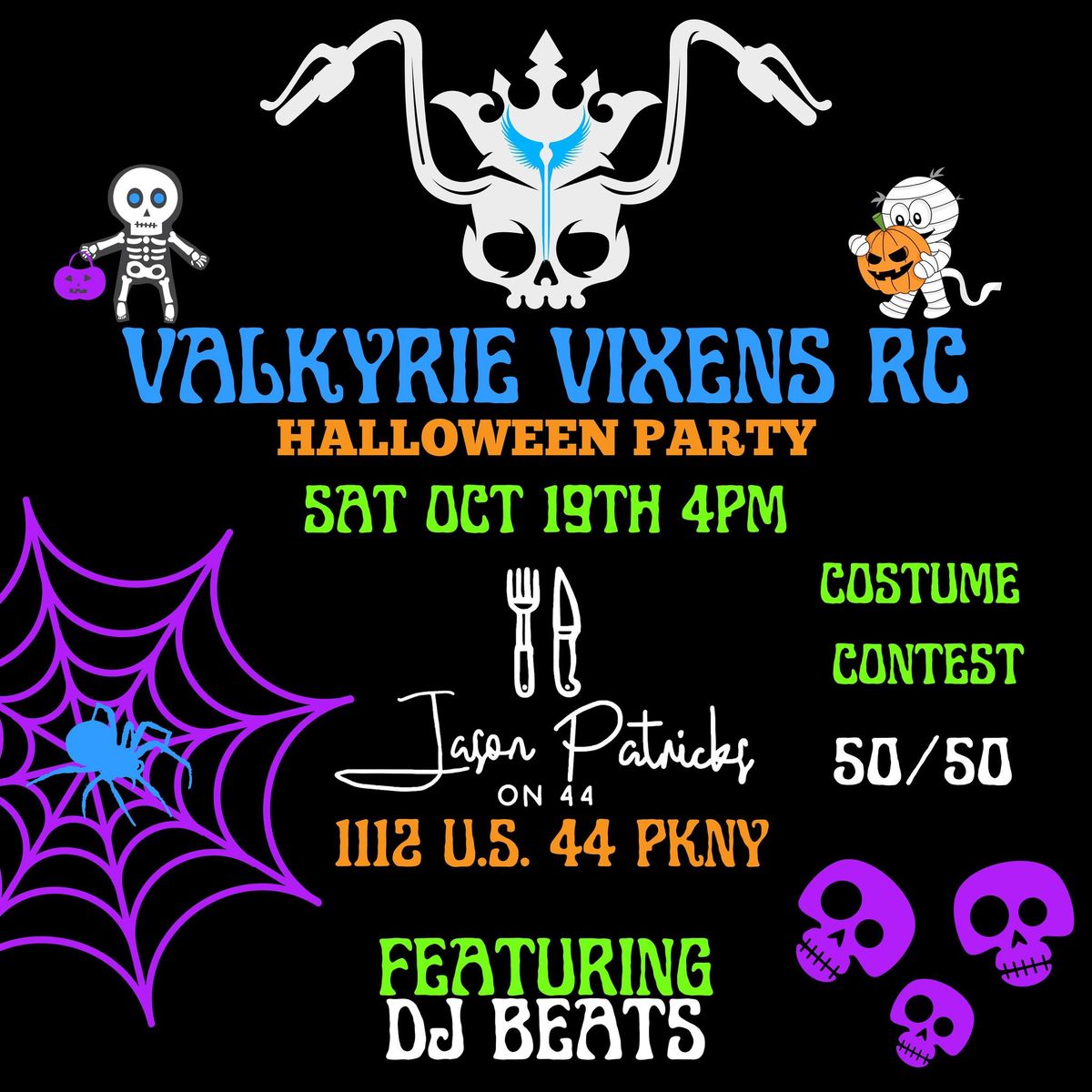 Valkyrie Vixens RC 4th Annual Halloween Party