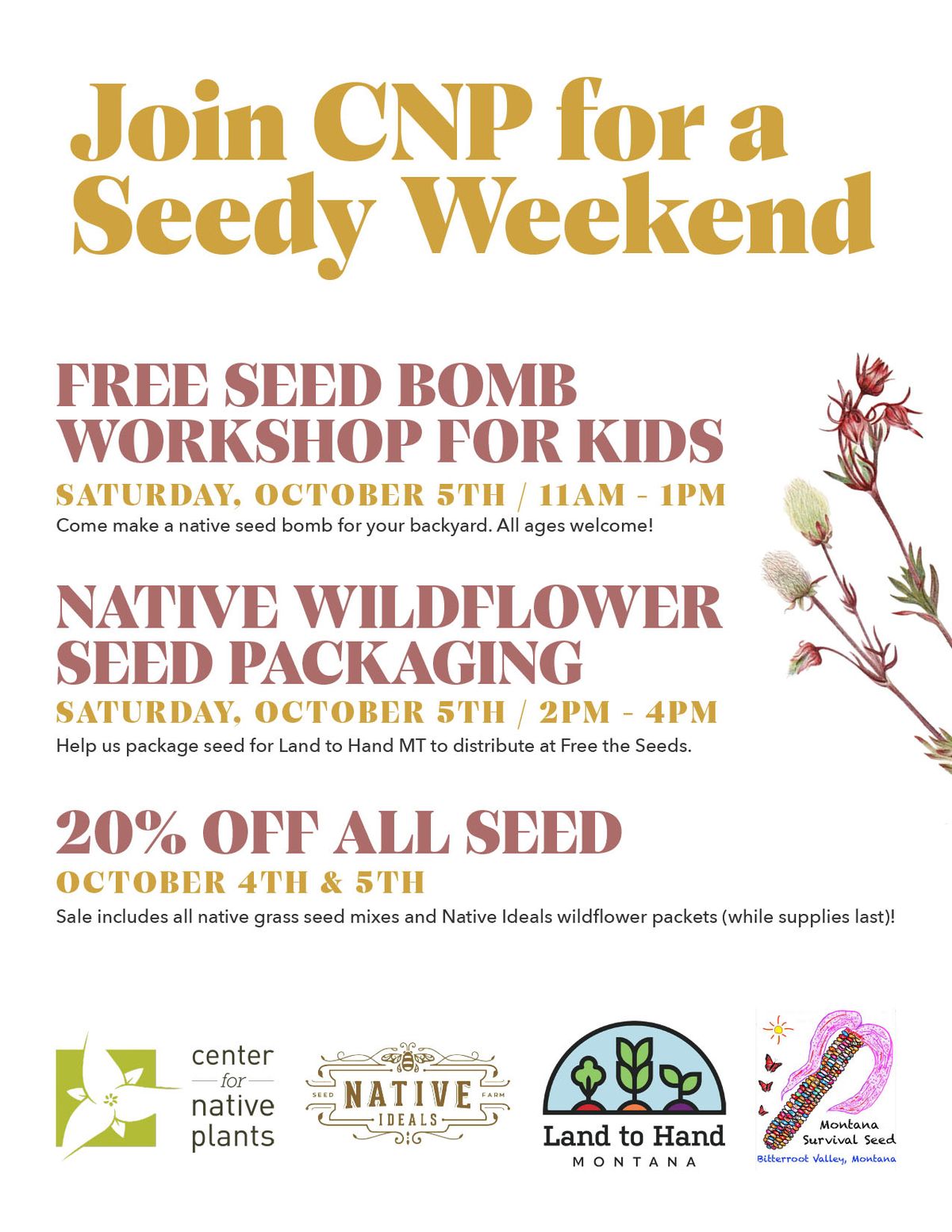 CNP's Seedy Weekend!