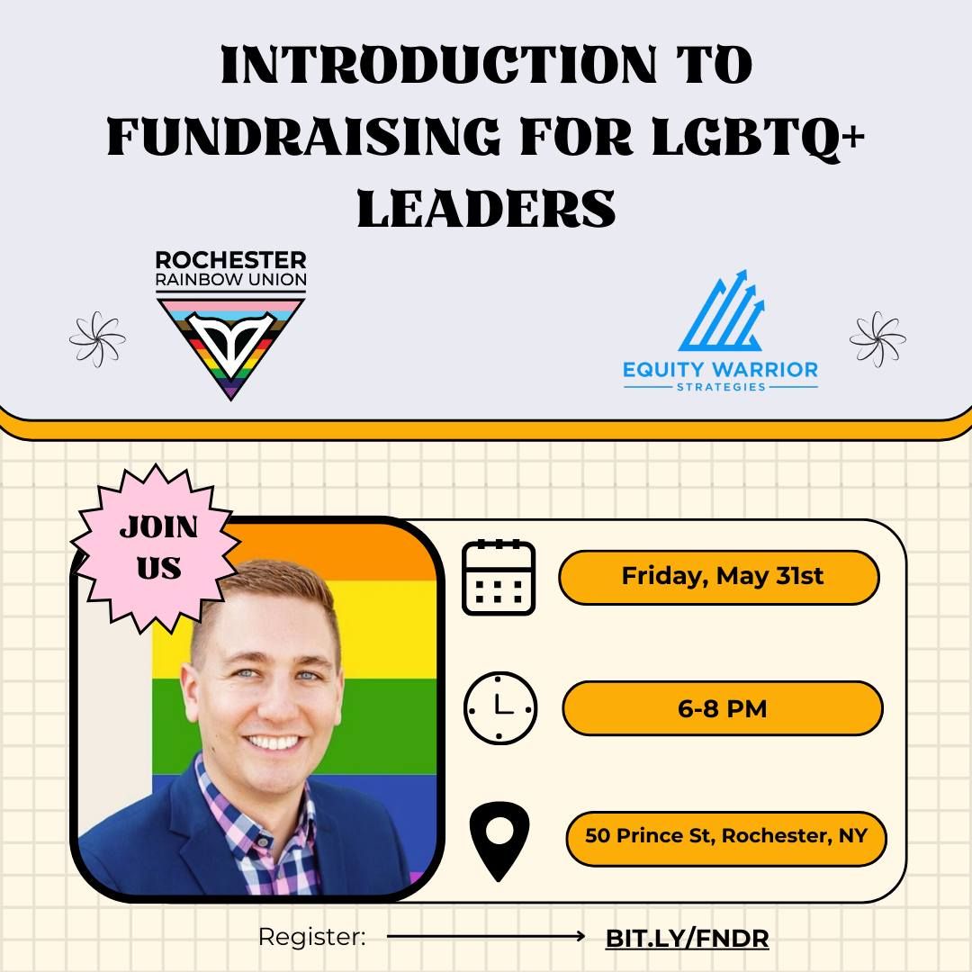 Introduction to Fundraising for LGBTQ+ Leaders