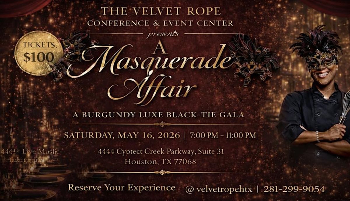 The Velvet Rope presents: A Masquerade Affair