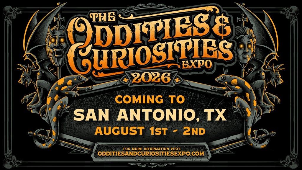 Oddities & Curiosities Expo from 10AM to 5PM