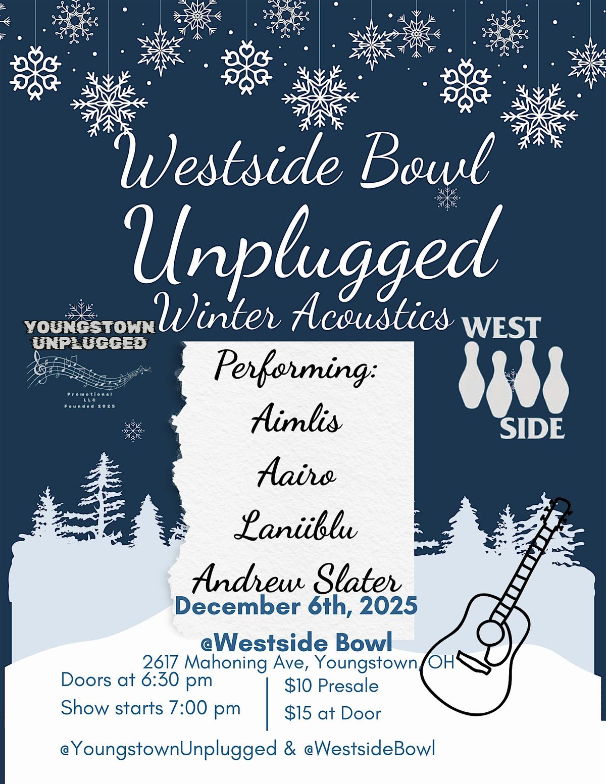 Westside Bowl Unplugged: Winter Acoustics
