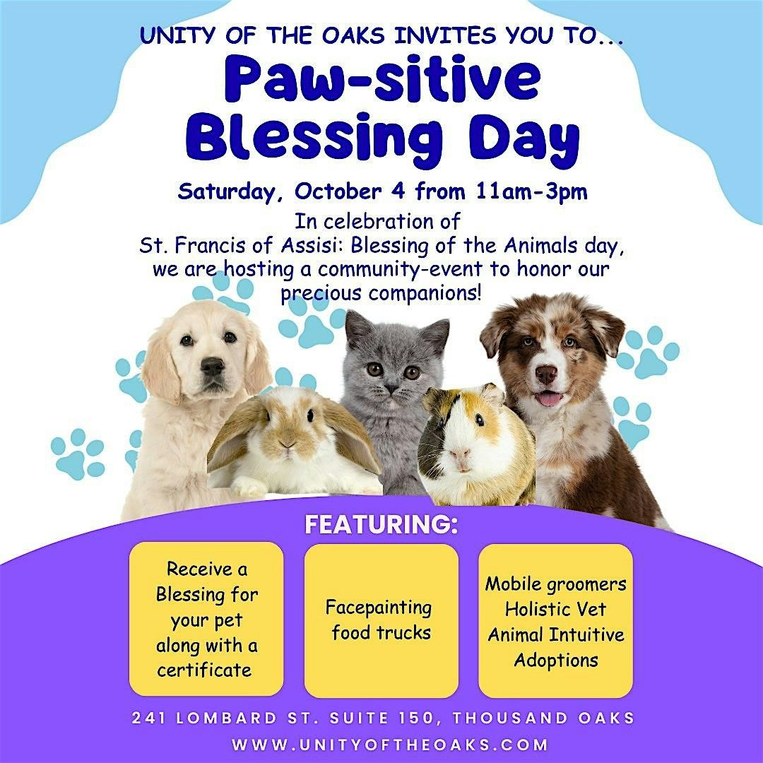 Paw-sitive Blessing Day: Honoring Our Pets