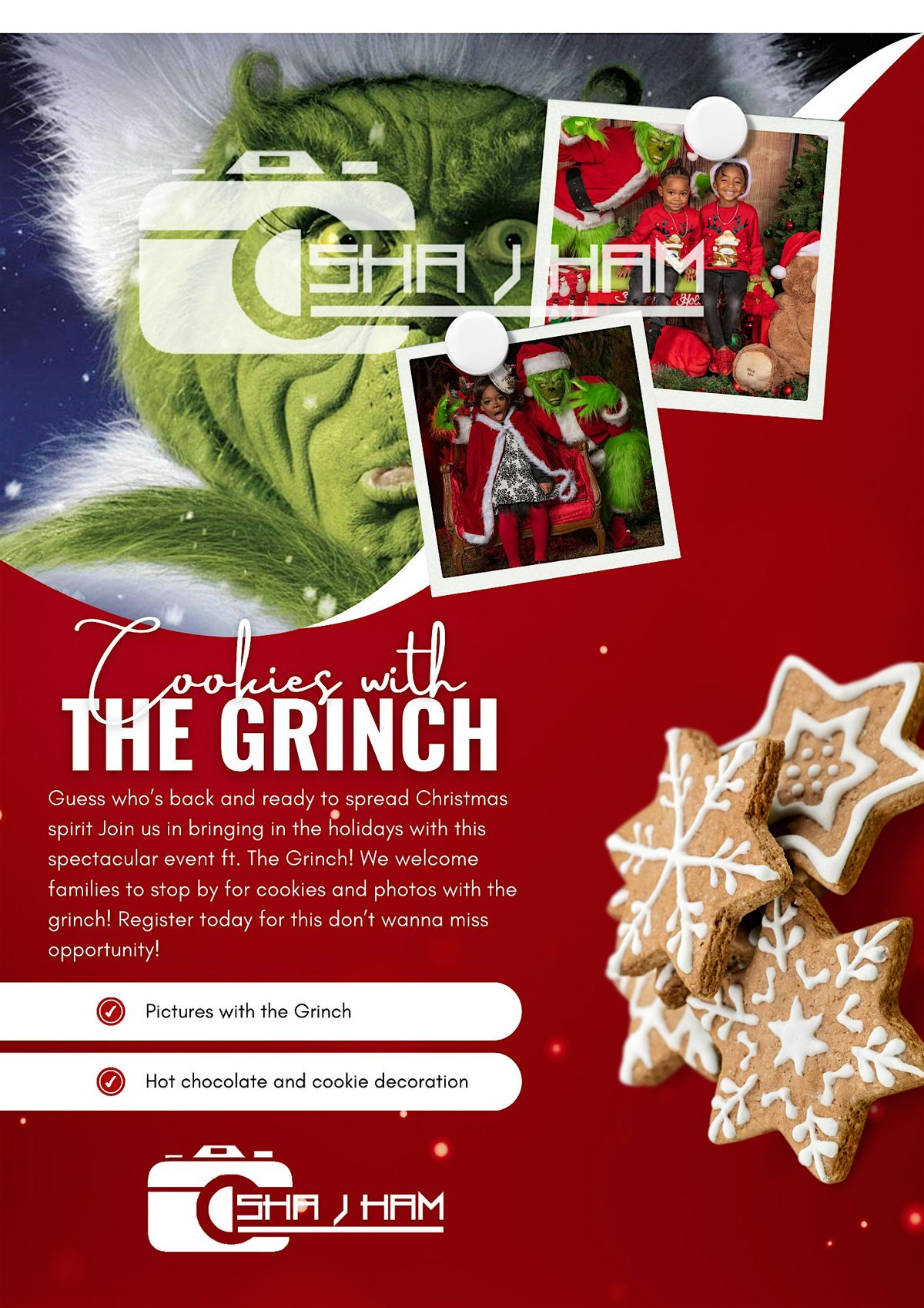 Cookies with the Grinch