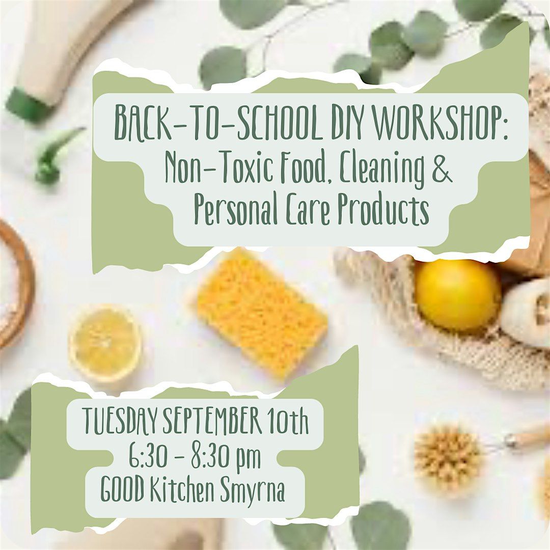 SEPTEMBER WOW GATHERING: CLEAN LIVING DIY WORKSHOP