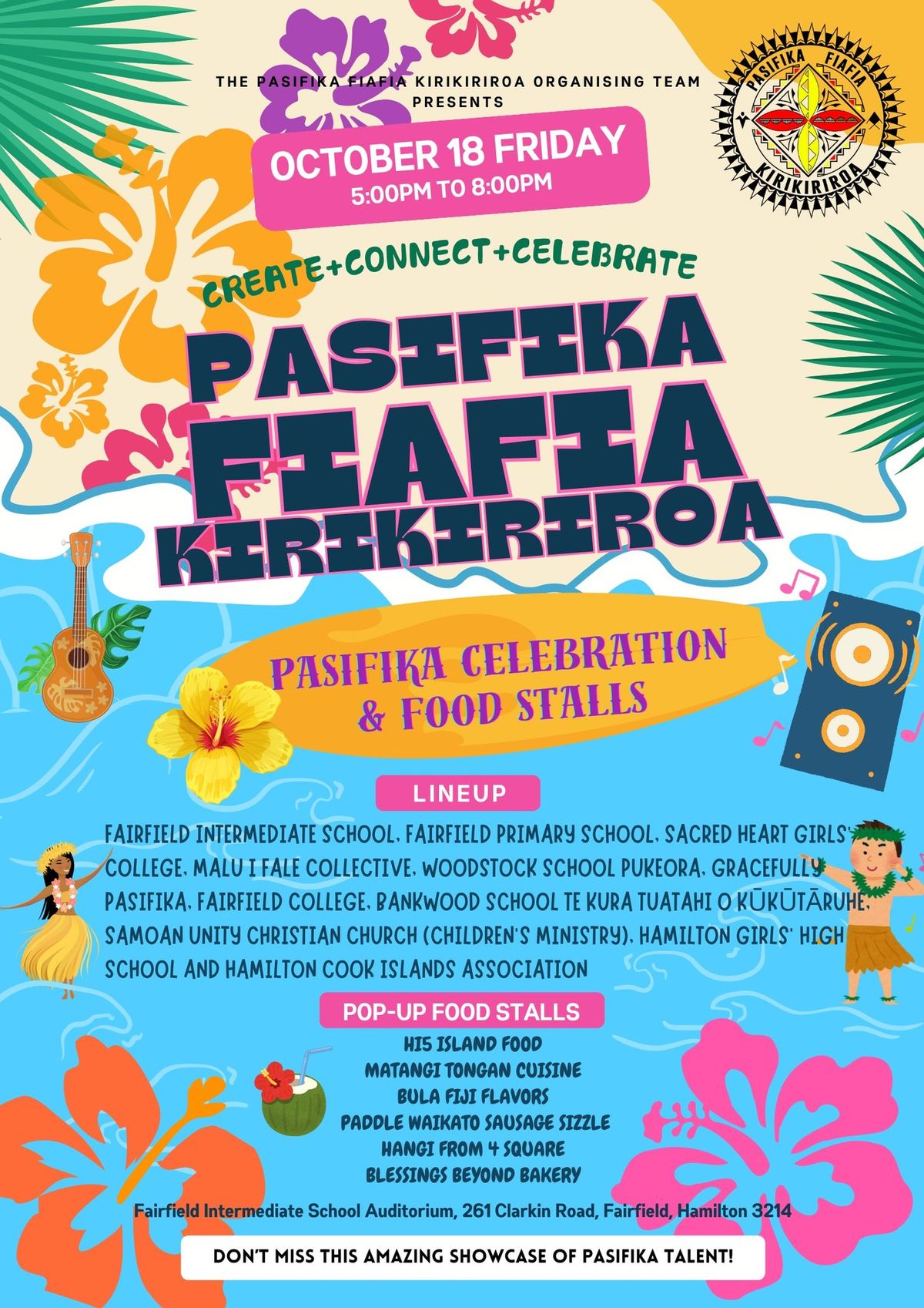 PASIFIKA FIAFIA KIRIKIRIROA - Celebration & Food Stalls