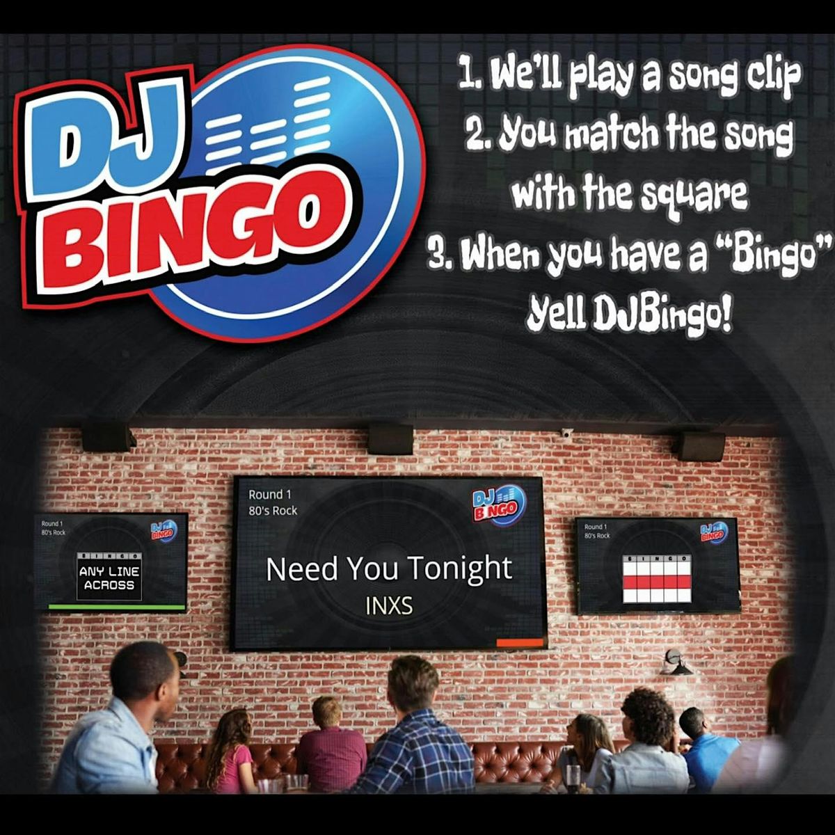 Play DJ Bingo FREE at Cantina Tex-Mex & Tequila Ocala