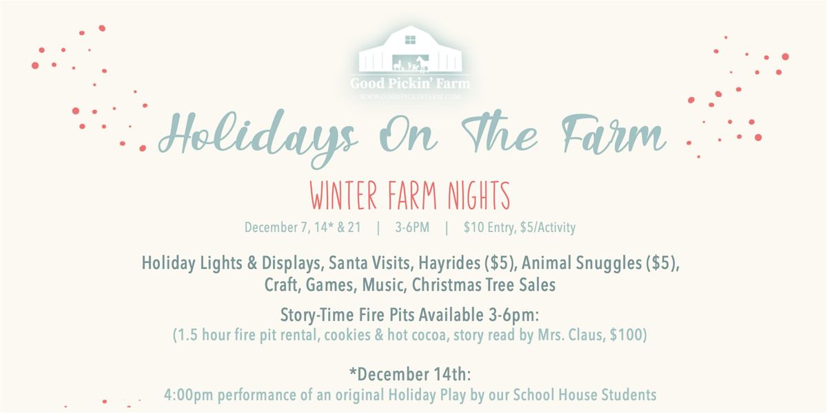 Winter Farm Nights