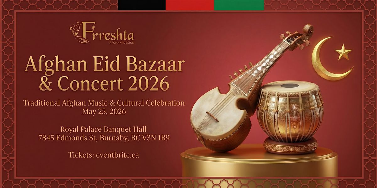 Afghan Eid Bazaar & Concert 2026