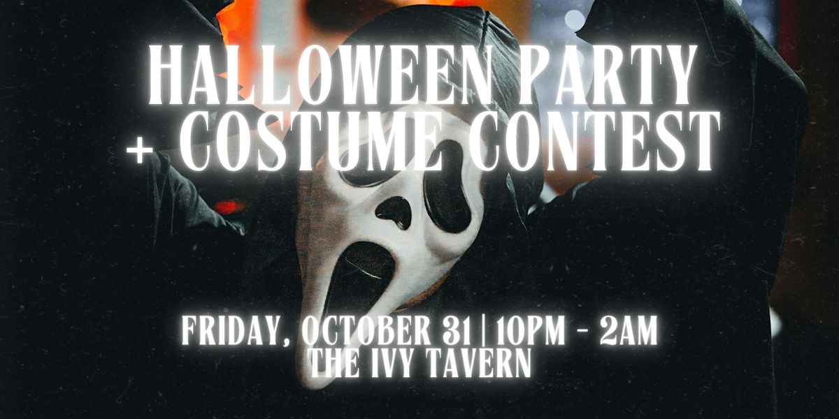 Halloween Party + Costume Contest at The Ivy Tavern