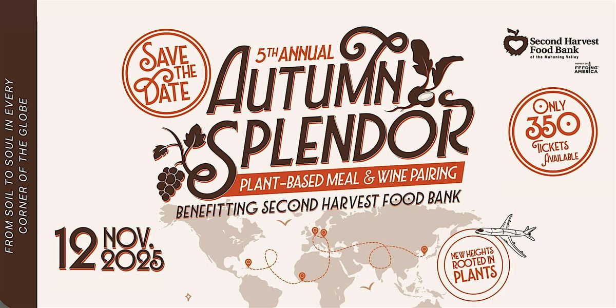 Autumn Splendor Plant-Based Dinner and Wine Pairing 2025