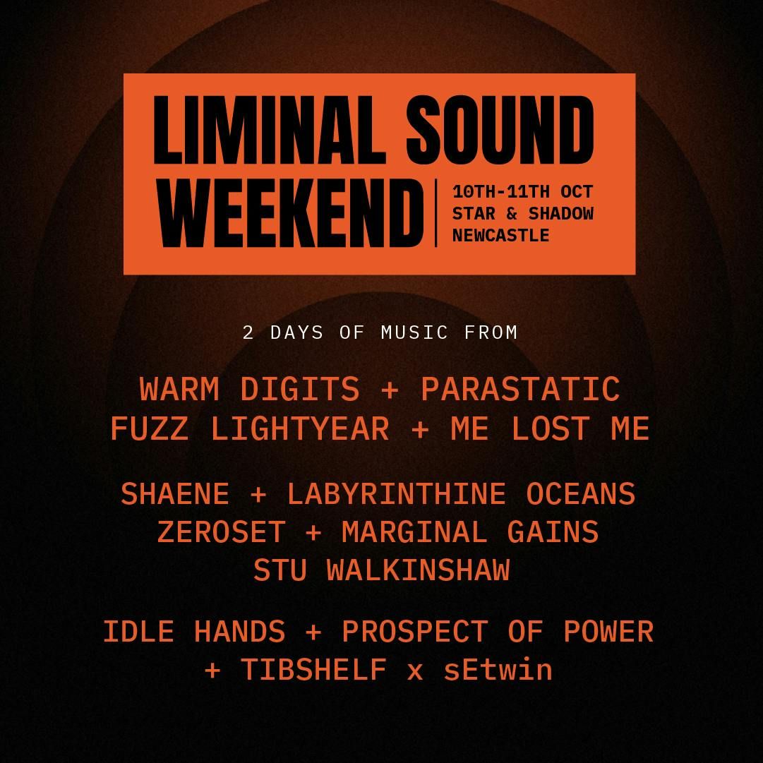 Liminal Sound Weekend - Oct 10 & 11