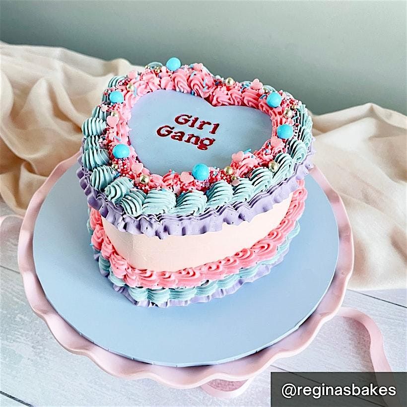 Galentine\u2019s  Cake Decorating Experience