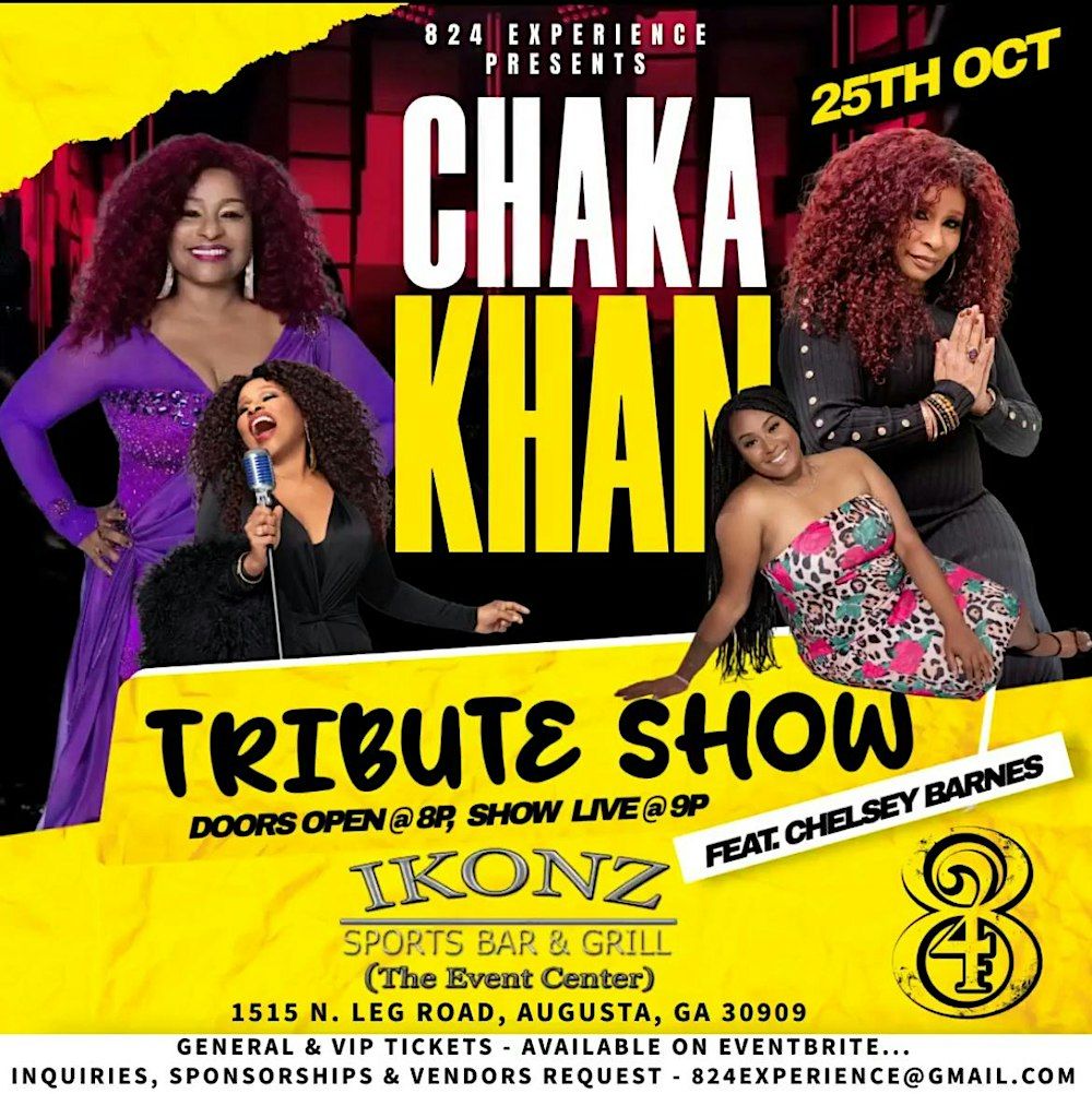 Chaka Khan Tribute Show Feat: Chelsey Barnes Accompanied By 824 Experience